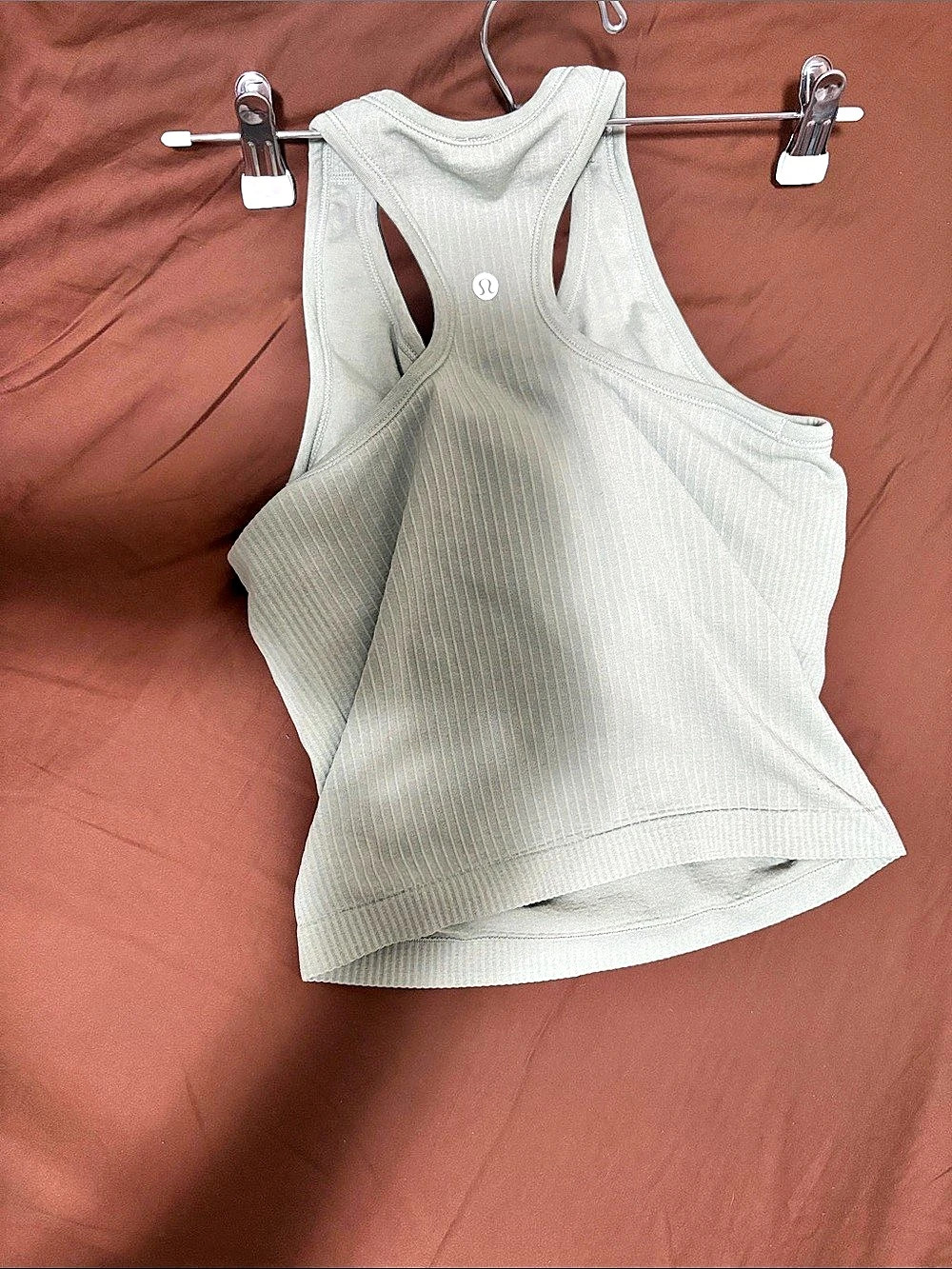 lululemon Align Ribbed Tank Top Green - Picture 3 of 4